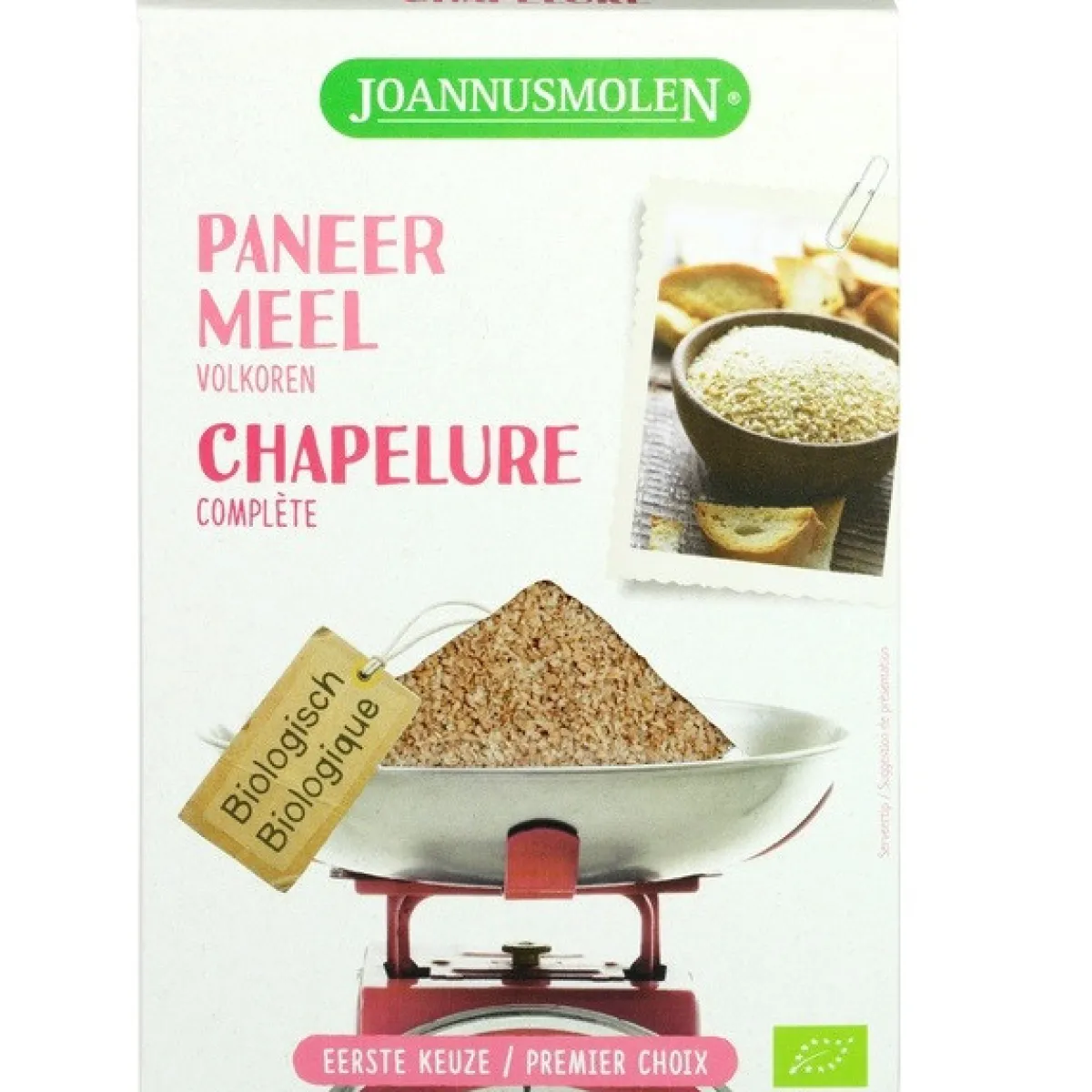 Joannusmolen Paneermeel Biologisch 200g Clearance