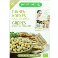 Joannusmolen Pannenkoekenmix Kikkererwten Biologisch (Glutenvrij) 300g Sale