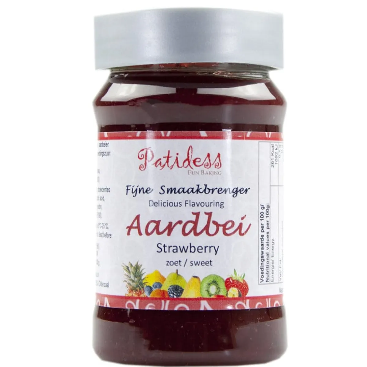 Patidess Smaakpasta Aardbei Zoet 120g Discount