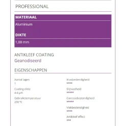 Patisse Bakplaat Professional 42x30cm Online