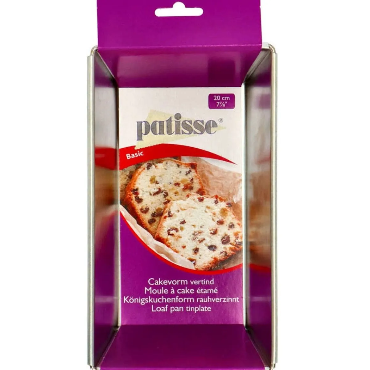 Patisse Cakevorm Basic Vertind 20cm Outlet