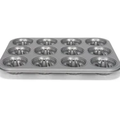 Patisse Mini Tulbandvorm Silver-Top 12 stuks 35x26cm