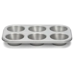 Patisse Muffin / Cupcake Bakvorm Silver-Top 6 stuks 27cm Discount