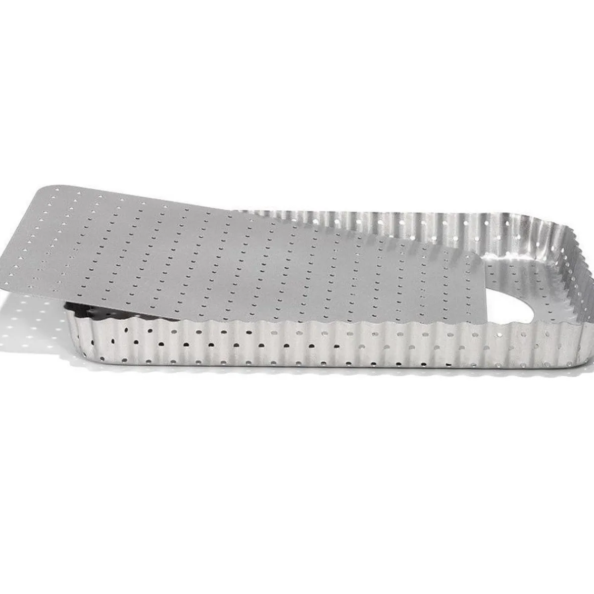 Patisse Quichevorm Geperforeerd Losse Bodem Silver-Top 32x22 New