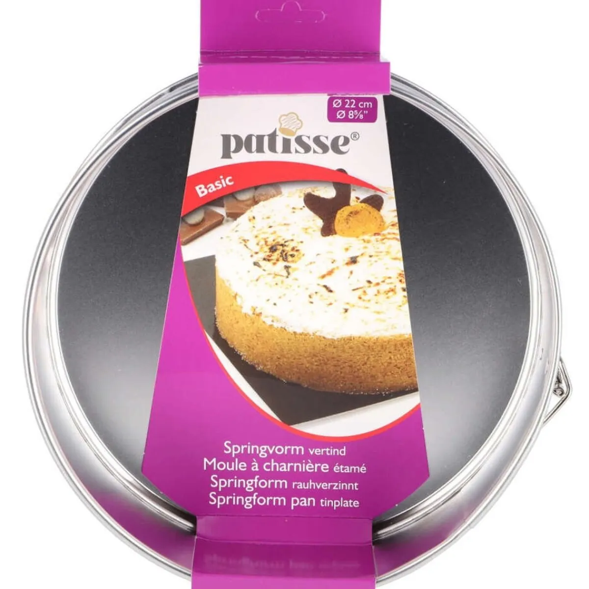Patisse Springvorm Basic Vertind Ø22cm New