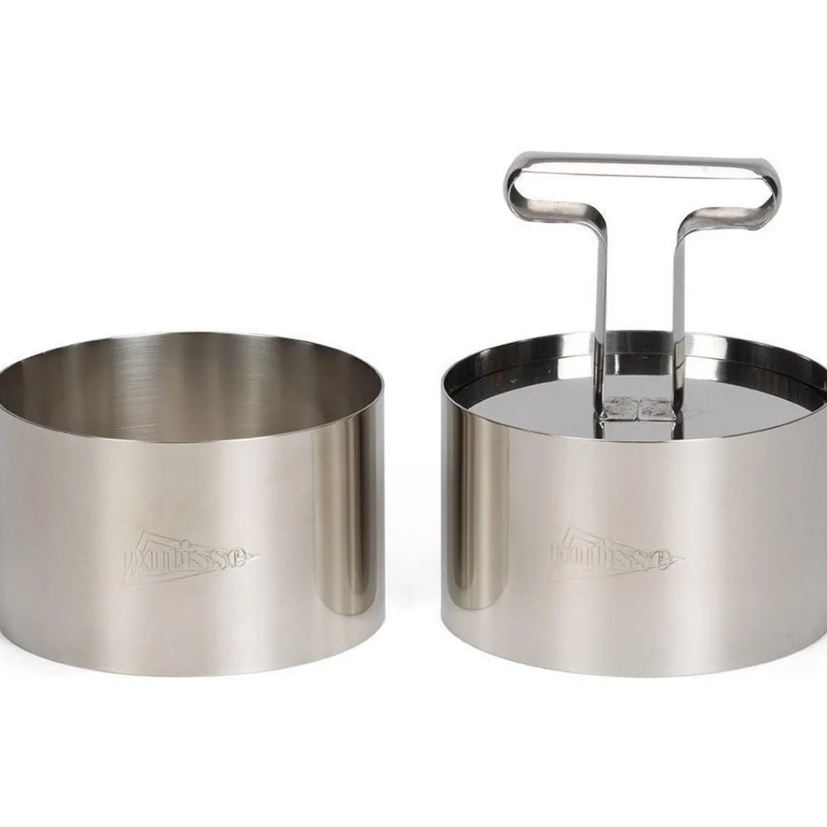 Patisse Taartring met Uitdrukker Ø9cm Set/3 New
