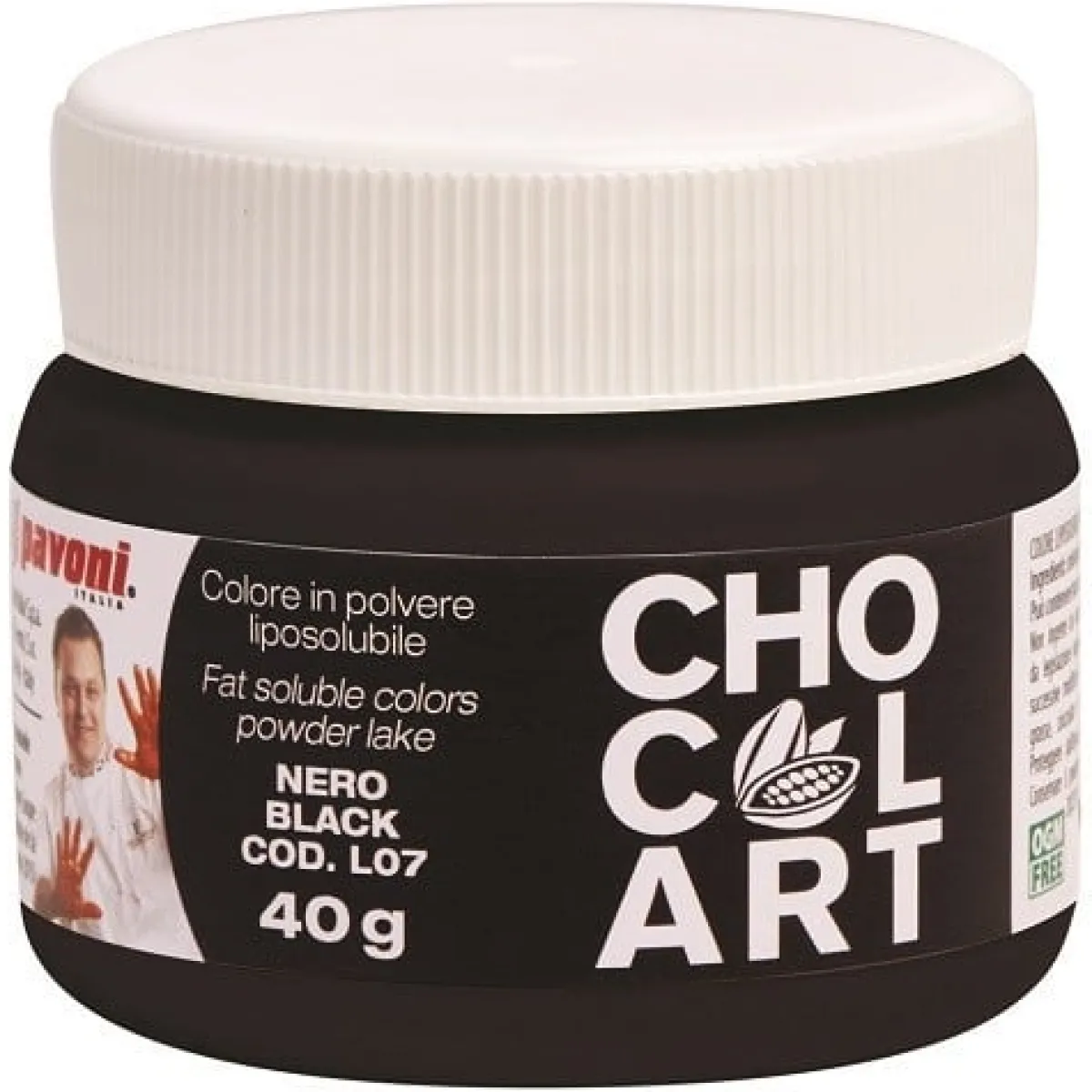 Pavoni Kleurpoeder Zwart 40 gram Clearance