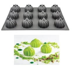Pavoni Siliconen Vorm Delice Ø64mm (12) 30x40cm Hot