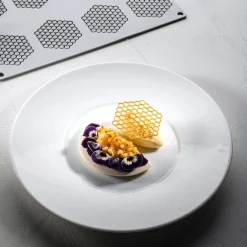 Pavoni Siliconen Vorm Honeycomb 67,5x60,5mm (8) 30x20cm Clearance