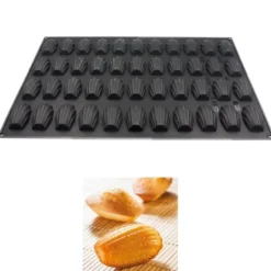 Pavoni Siliconen Vorm Madeleine 78x45mm (44) 60x40cm Outlet