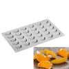 Pavoni Siliconen Vorm Mandarijn 38 x22mm (30) 30x17,5cm Outlet