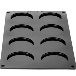 Pavoni Siliconen Vorm Mono Macaron Ø7x3,5cm (8) Set/2 New
