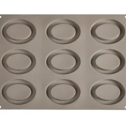 Pavoni Siliconen Vorm Ovale Ø105x80mm (9) 30x40cm Hot
