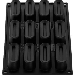 Pavoni Siliconen Vorm Rond 40 80x30mm (12) 30x17,5cm