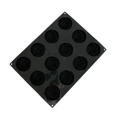 Pavoni Siliconen Vorm Rozen Ø78x26mm (12) 40x30cm Outlet