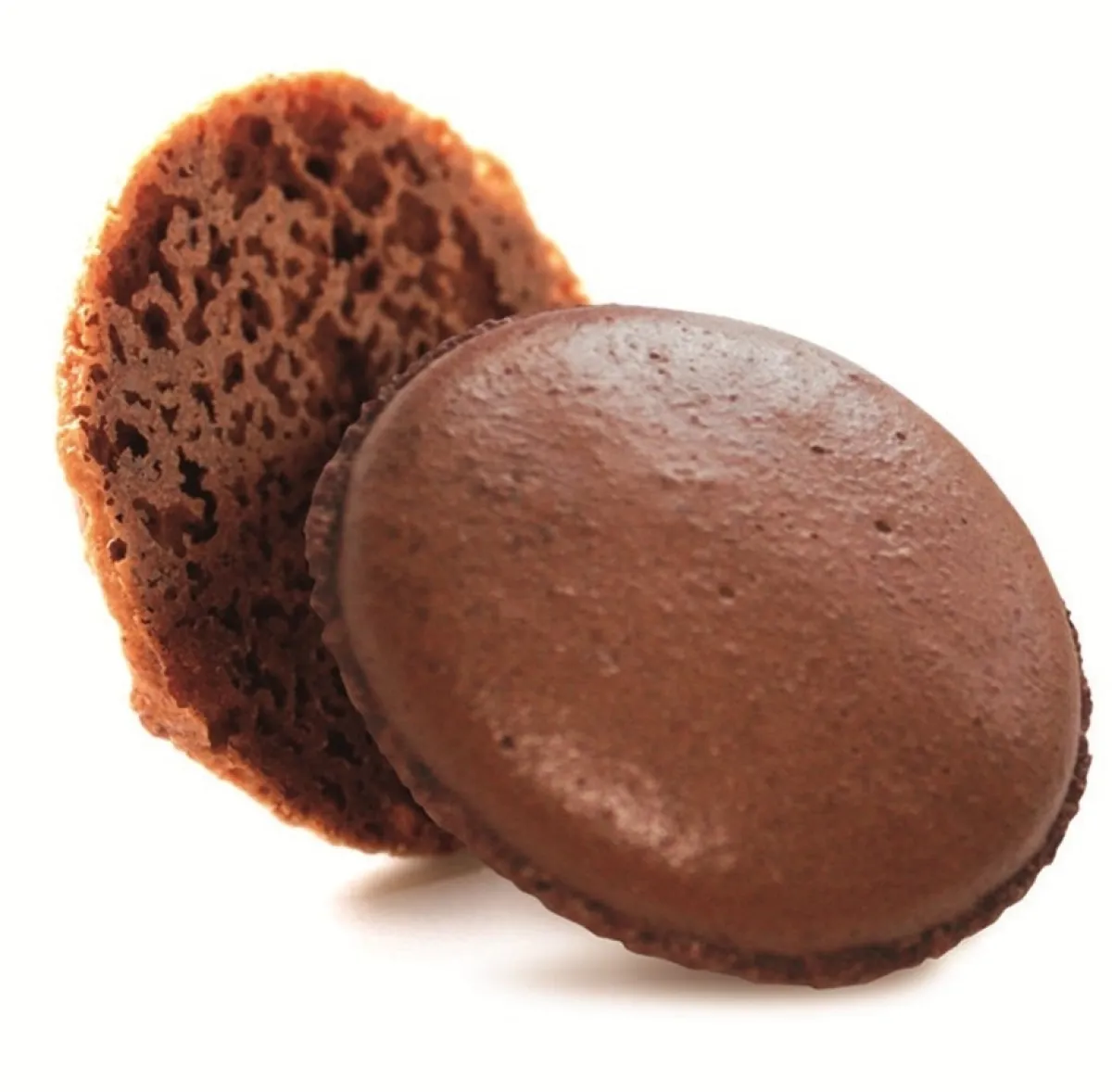 Pidy Chewy Macarons Chocolade Ø7cm 64st. Best