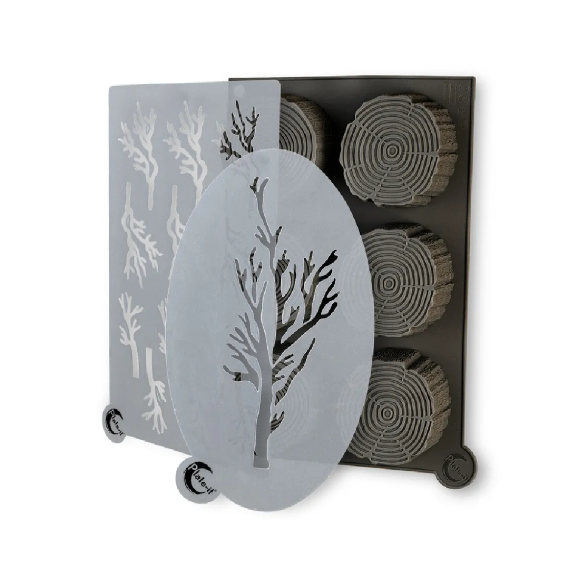 Plate-it Garneermallen Wood Set/3 Outlet