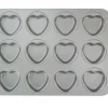 PME Bakvorm Hartjes 12 stuks Clearance