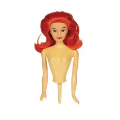 PME Barbie Doll Pick (Pin Popje) Rood haar Discount