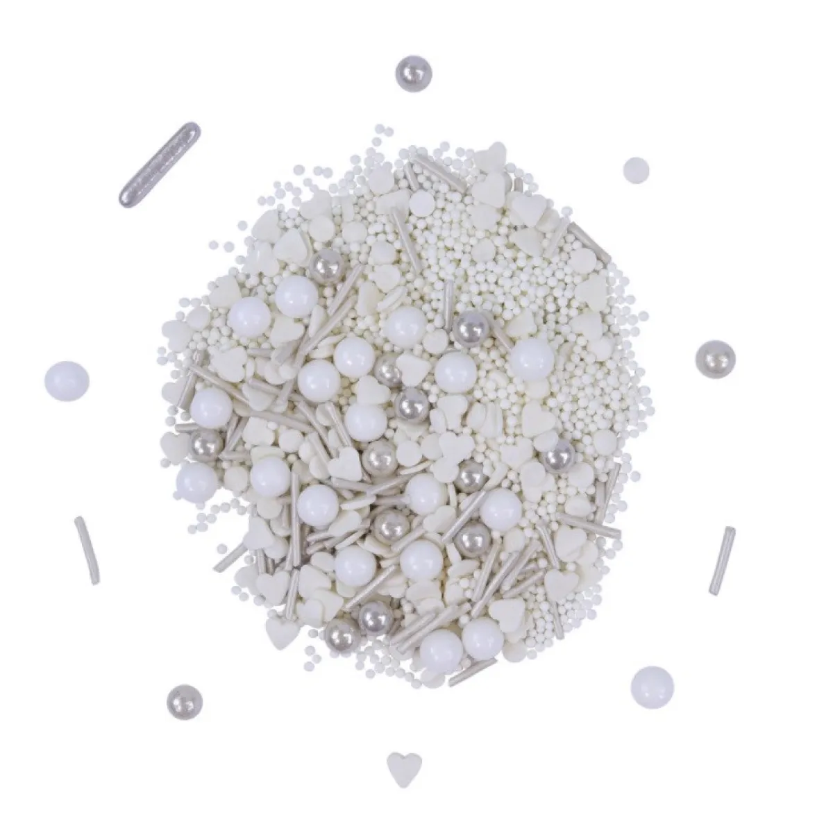 PME Bruiloft Wit Sprinkle Mix (Out of the Box) 60g Best