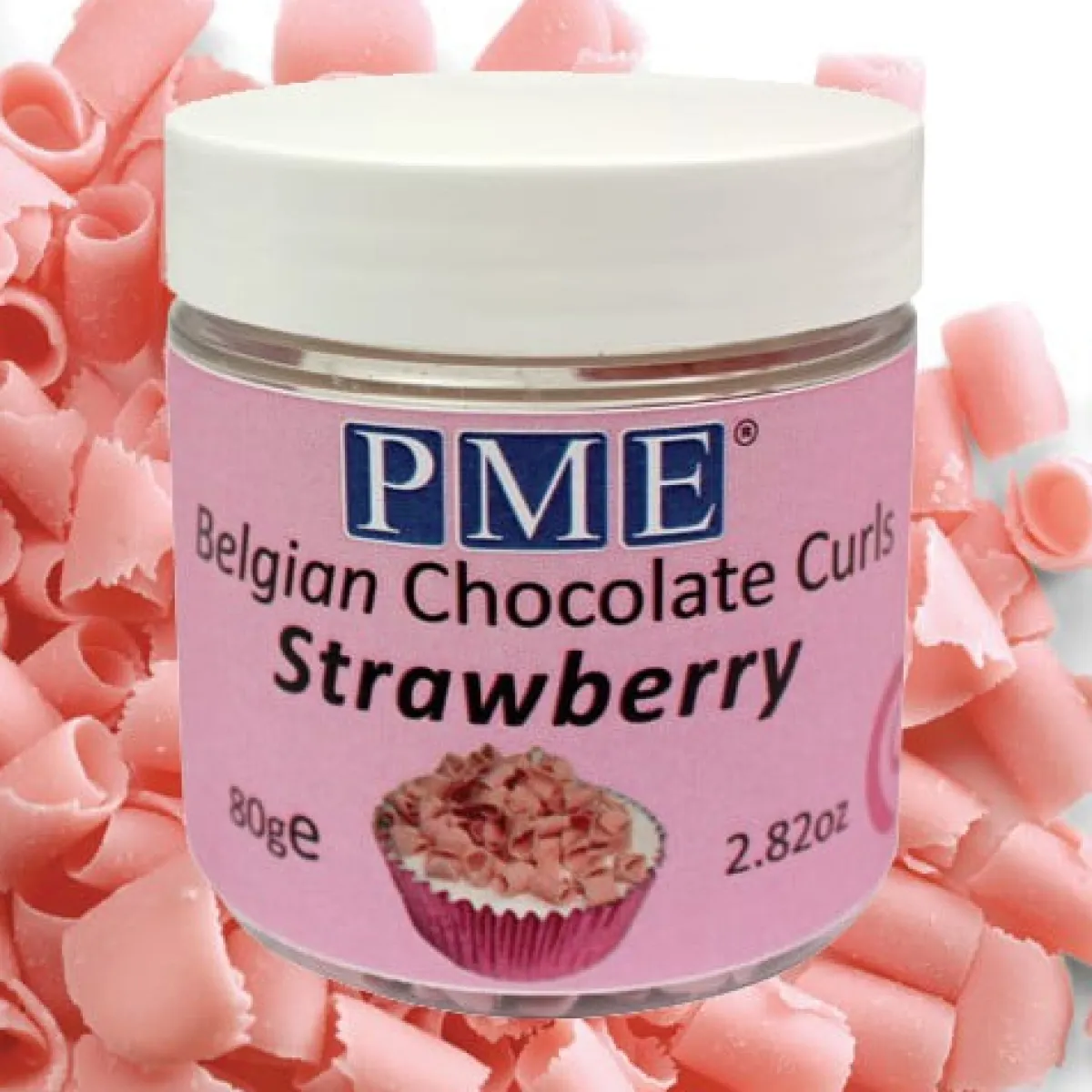 PME Chocoladekrullen Aardbei 85 gram Discount