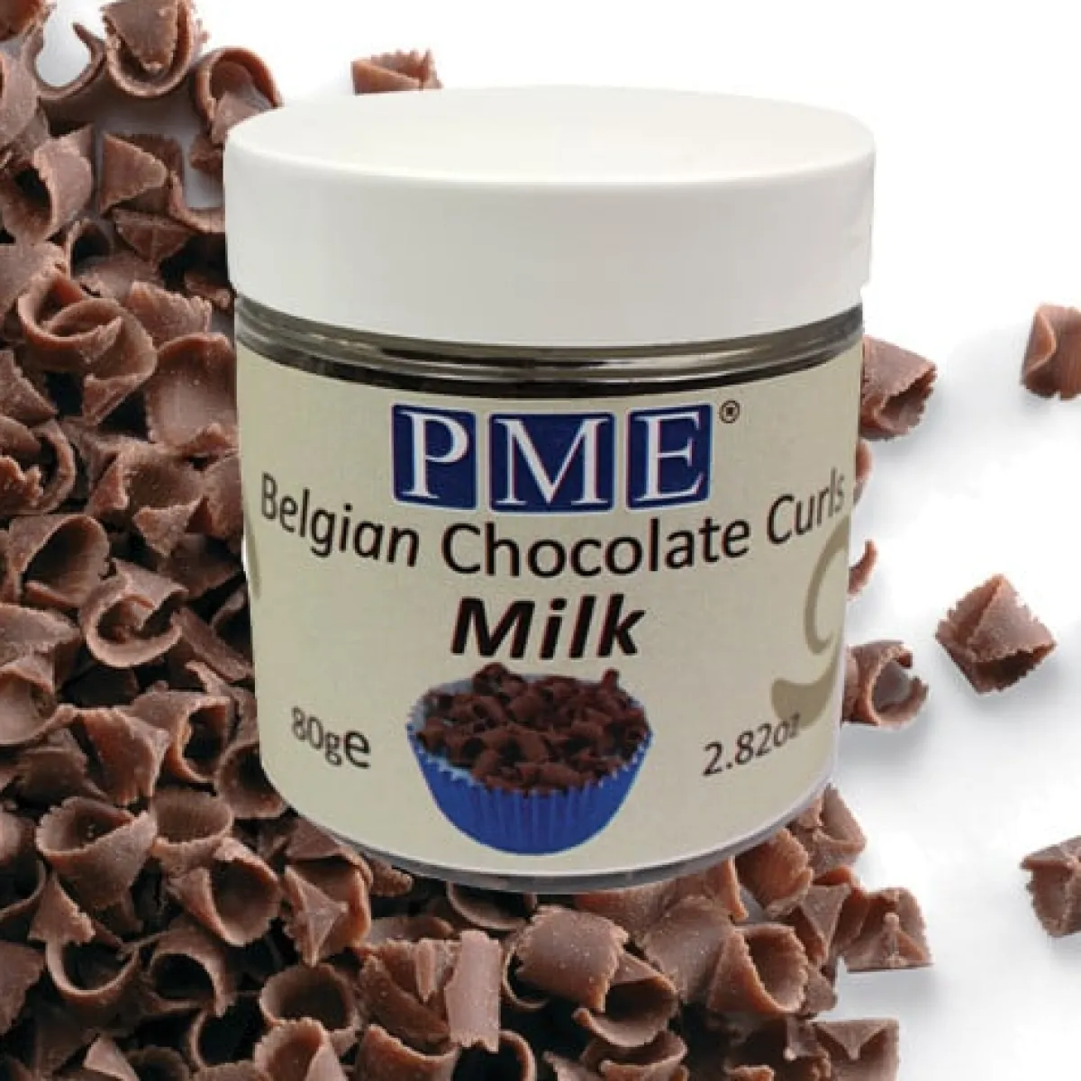 PME Chocoladekrullen Melk 85 gram New