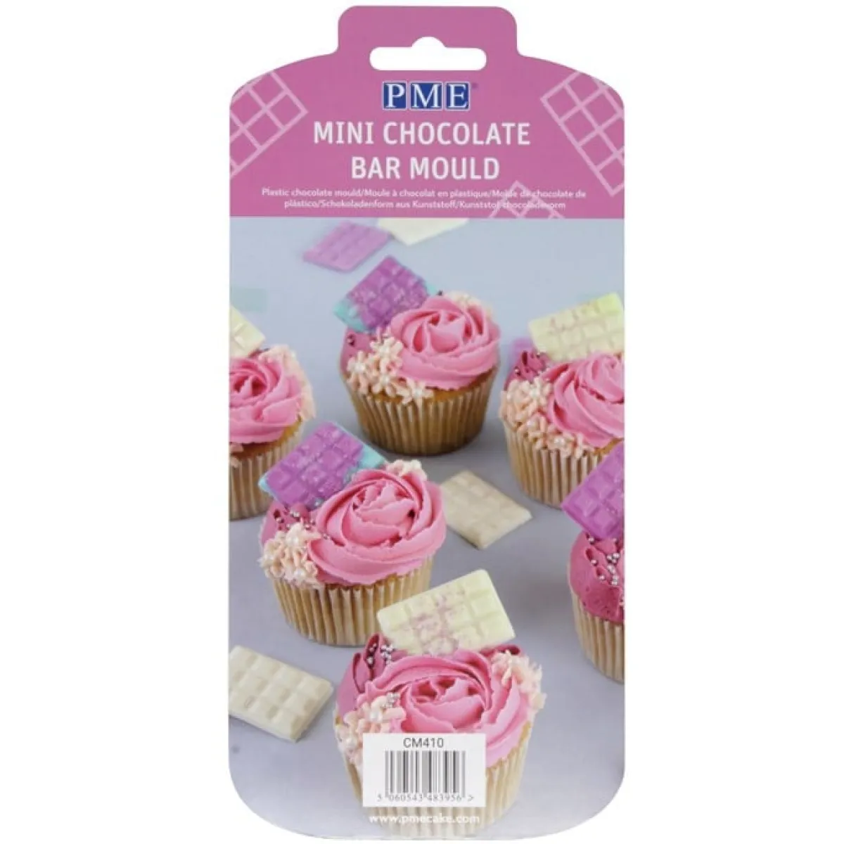 PME Chocolademal Mini Tablet (12x) 35x25mm New