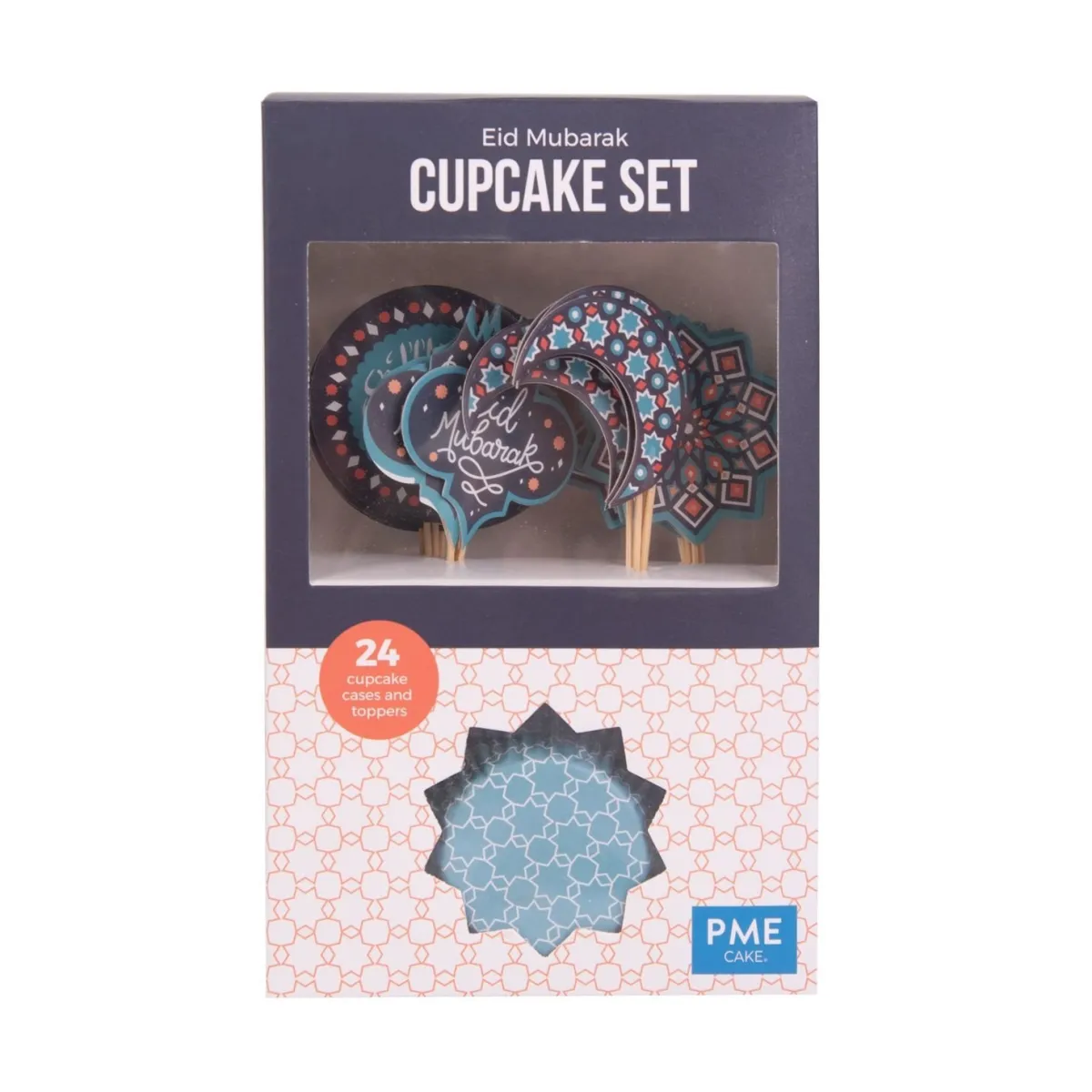 PME Cupcake Set Eid Mubarak 24st.** Discount