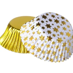 PME Cupcake Set Gouden Sterren 24st. Online