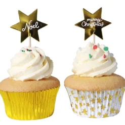PME Cupcake Set Gouden Sterren 24st. Online