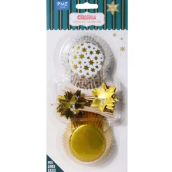 PME Cupcake Set Gouden Sterren 24st. Online