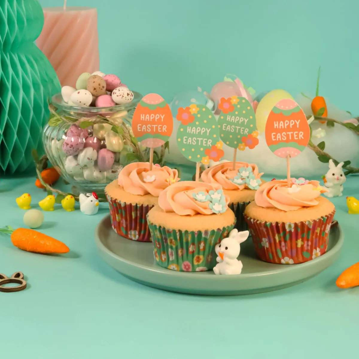 PME Cupcake Set Pasen 24st.** New