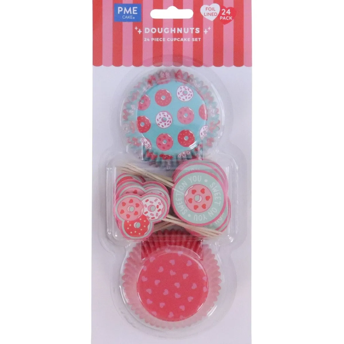 PME Cupcake Set Valentijn Donuts 24st. Online