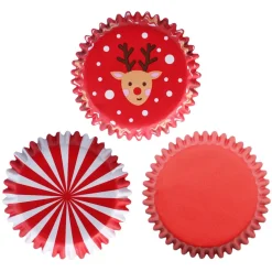PME Cupcake Vormpjes Kerst Assortiment 100st. Clearance