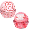 PME Cupcake Vormpjes Love Ø52mm 60st. Best
