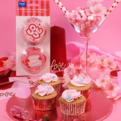 PME Cupcake Vormpjes Love Ø52mm 60st. Best