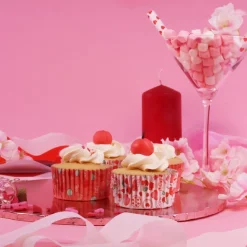 PME Cupcake Vormpjes Zoete Liefde Ø52mm 60st. New