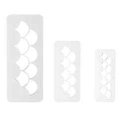 PME Geometric Cutter Fish Scale Set/3 Discount