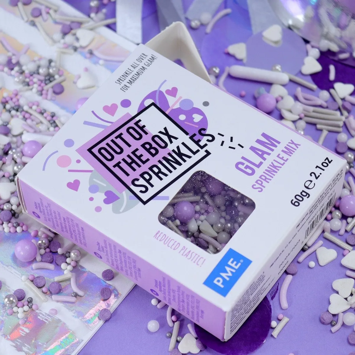 PME Glamour Sprinkle Mix (Out of the Box) 60g Clearance
