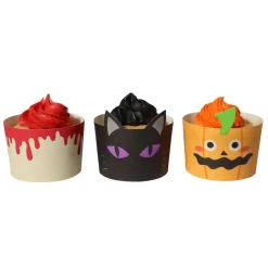 PME Halloween Cupcake Vormpjes Druppelend Bloed Ø45mm 12st** Outlet