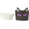 PME Halloween Cupcake Vormpjes Zwarte Kat Ø45mm 12st.