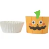 PME Halloween Cupcake Vormpjes Pompoenlantaarn Ø45mm 12st. Outlet