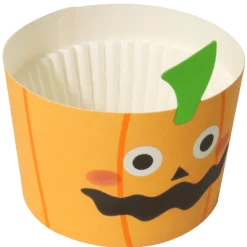 PME Halloween Cupcake Vormpjes Pompoenlantaarn Ø45mm 12st. Outlet