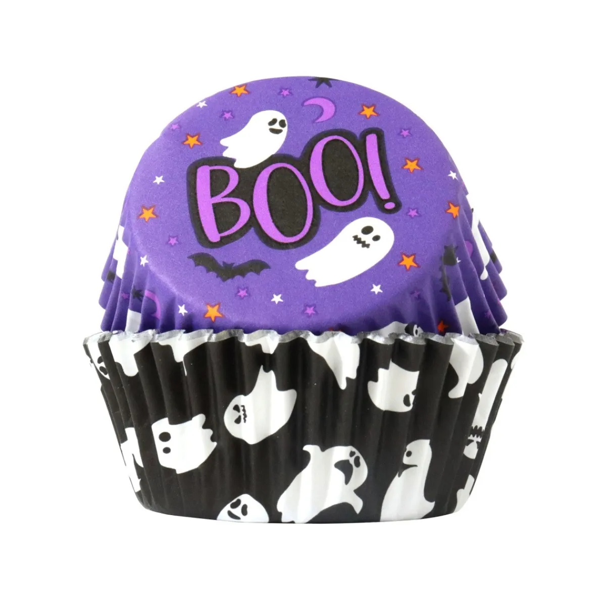 PME Halloween Cupcake Vormpjes Griezelige Geesten Ø52mm 60st Outlet