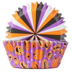 PME Halloween Cupcake Vormpjes Pompoenfeest Ø52mm 60st. Best