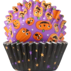 PME Halloween Mini Cupcake Vormpjes Pompoenfeest Ø33mm 60st. Sale