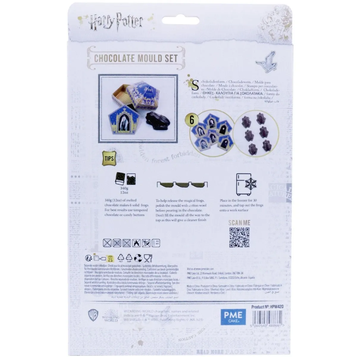 PME Harry Potter Chocolademal Honeyduke's Chocolade Kikker Outlet