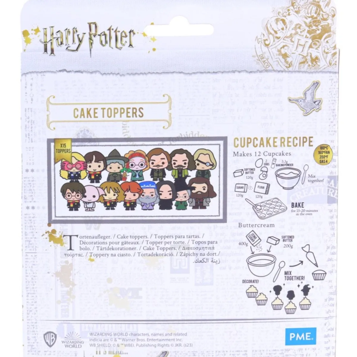 PME Harry Potter Karakters Taartprikkers 15st. Sale