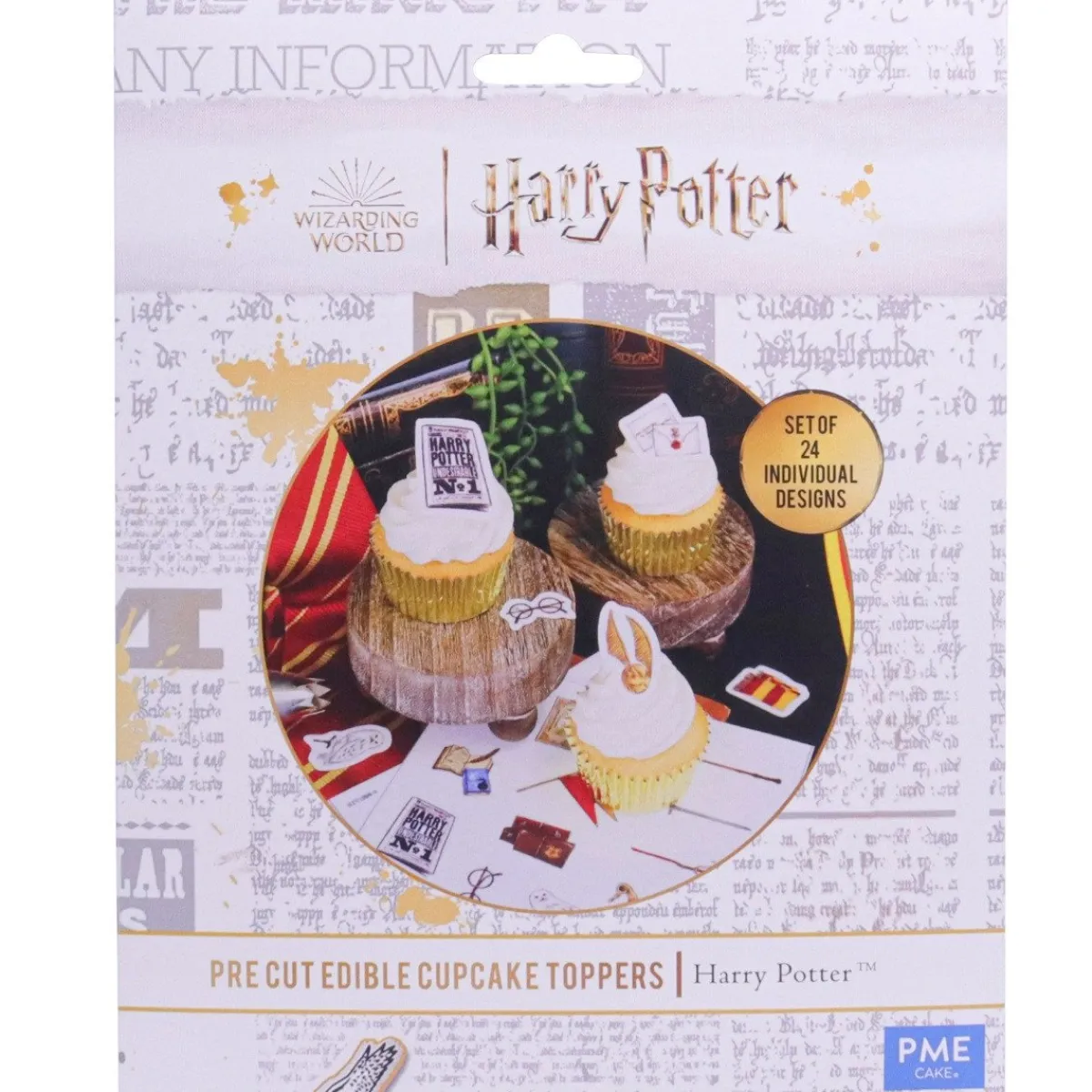 PME Harry Potter Suikerdecoratie 24st. New