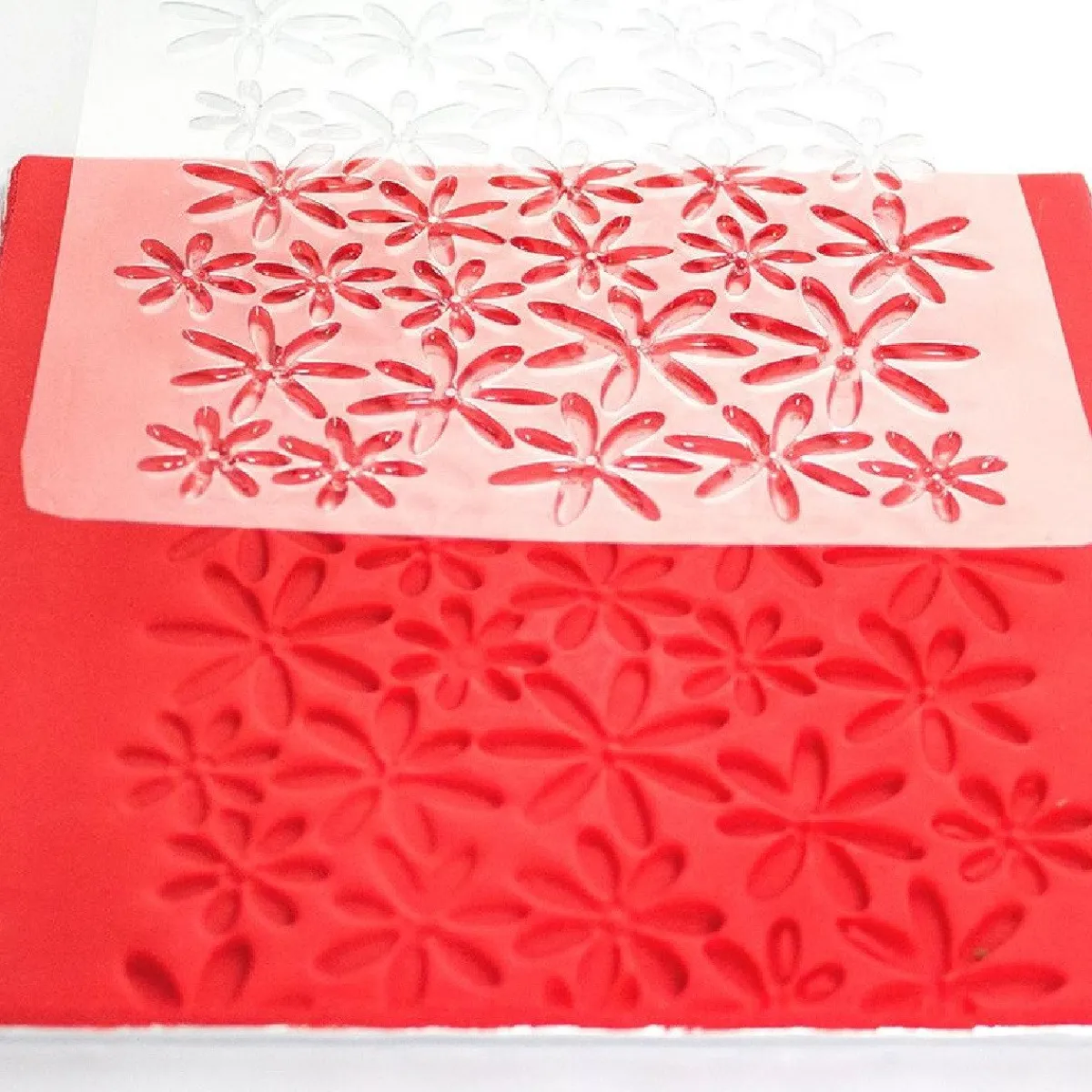 PME Impression Mat Floral Design